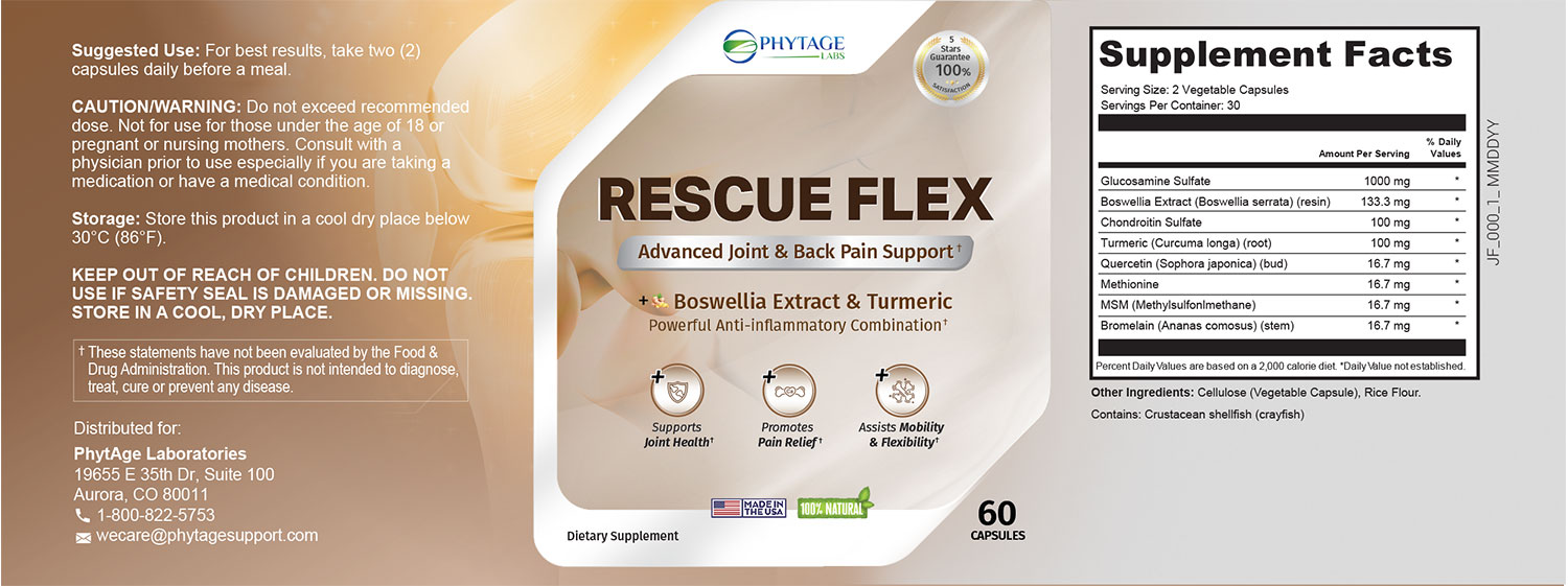 Rescue Flex ingredients